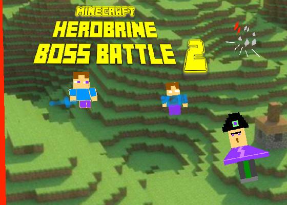 minecraft herobrine boss battle realy hard 1 1 1