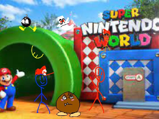 add your OC 2 Super Nintendo world 1