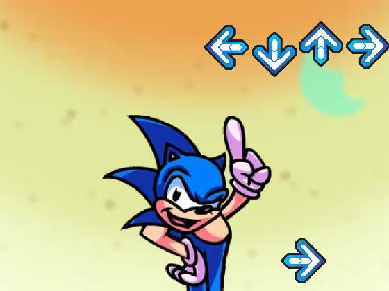 fnf no good sonic says 1