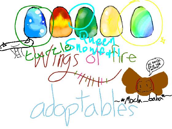 Wof adoptions! adopt your own egg! tags, wof , wings of fire , adopt , egg   1