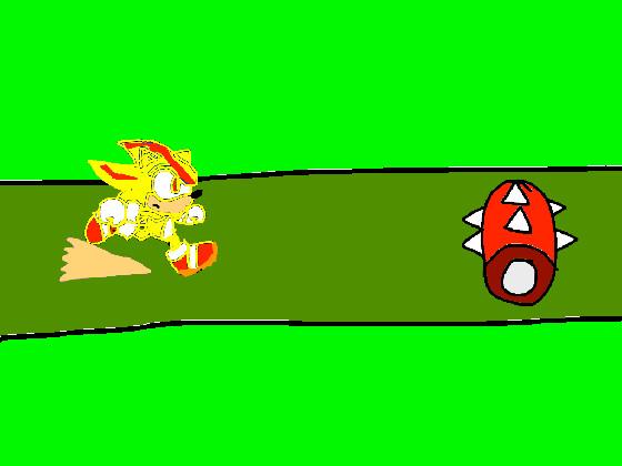 Sonic DASH + playing as Super Shadic