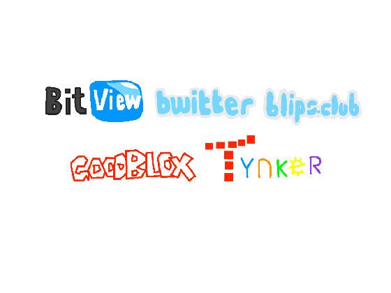 My BitView, Bwitter, Blips, Goodblox & Tynker Drawings