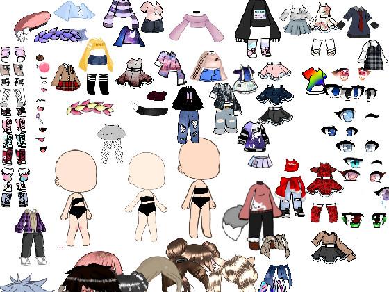 gotcha life dress up x3😜 1 1