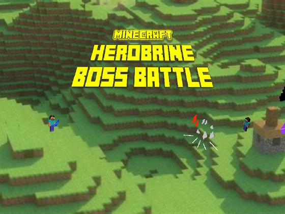 minecraft herobrine boss battle/fake  - copy - copy