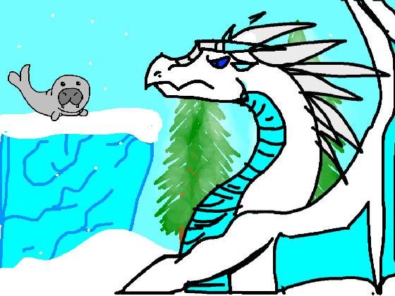 IceWing is angry at seal