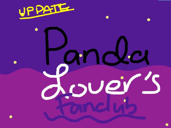 Panda Lover’s Fanclub! Member of the week: FieldCat 1 1