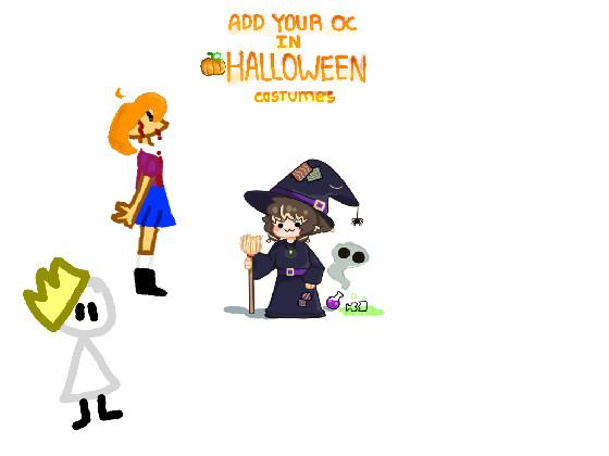 Add Your Oc (Halloween)  sorry im late