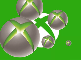 Xbox 360 logo phyisics