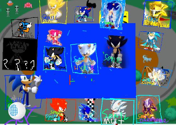 sonic racing forms