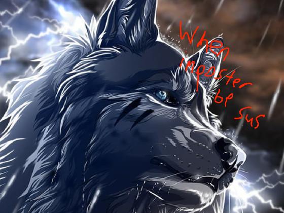 The wolf/ Among us meme