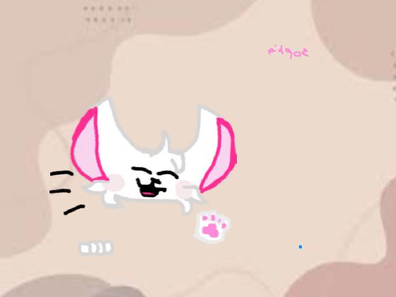 Go kitty Go art by sophia