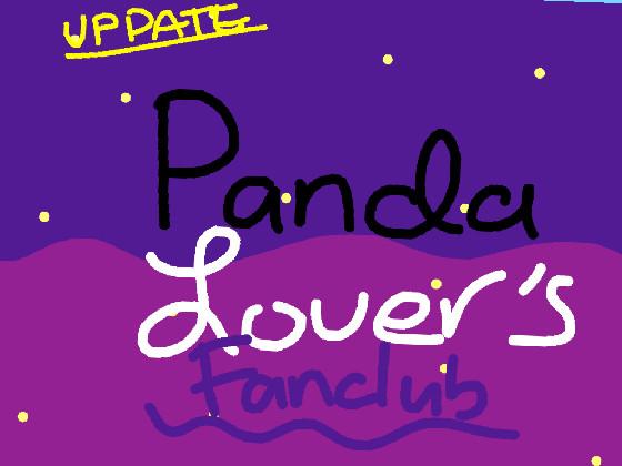 Panda Lover’s Fanclub! Member of the week: FieldCat 2