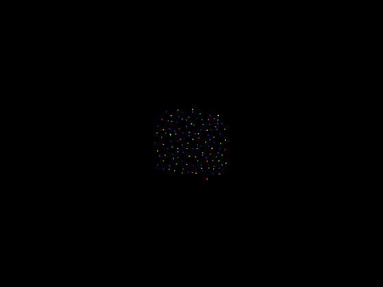 Spin draw but dots