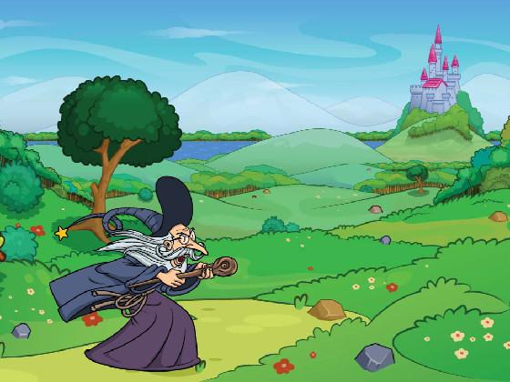 fight the troll as a wizard