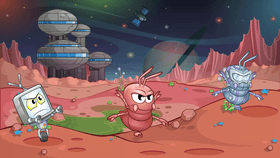 aliens on mars