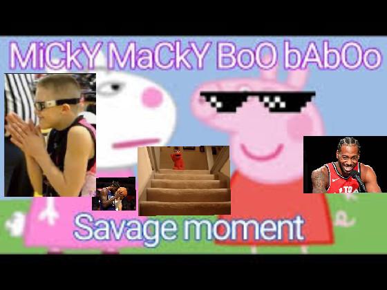 Peppa Pig Miki Maki Boo Ba Boo Song HILARIOUS  1 2 1