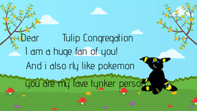 To Tulip Congregation