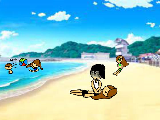 Add your oc in the beach