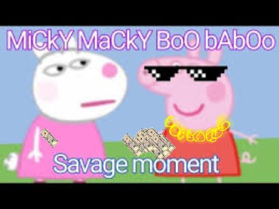 Peppa Pig Miki Maki Boo Ba Boo Song HILARIOUS 