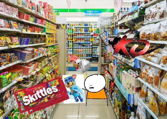 Chase wants skittles