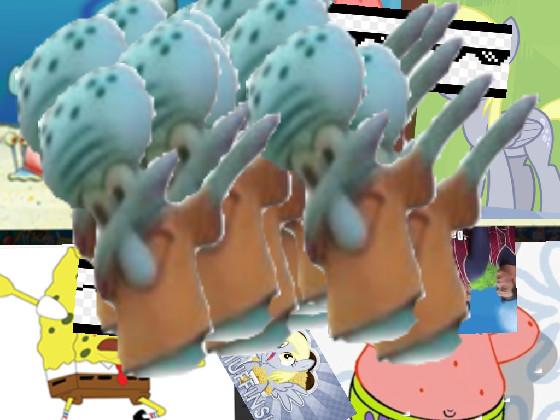 Dab squidward