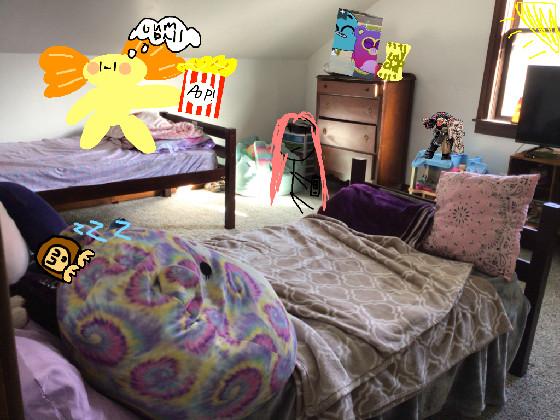 draw your oc in my room! 2