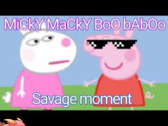 Peppa Pig Miki Maki Boo Ba Boo Song HILARIOUS  1 1 1