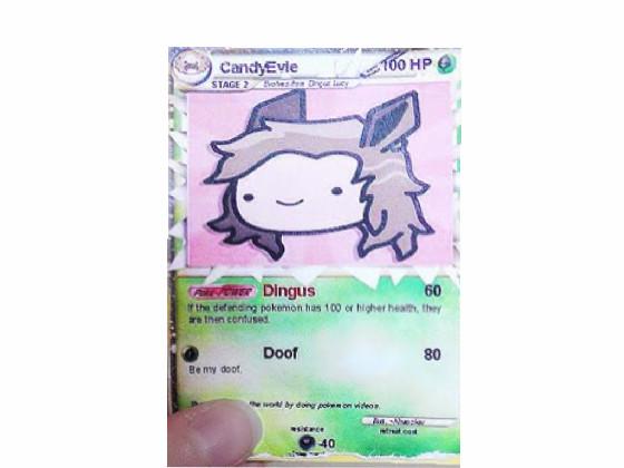  Candy EV Pokémon card 1
