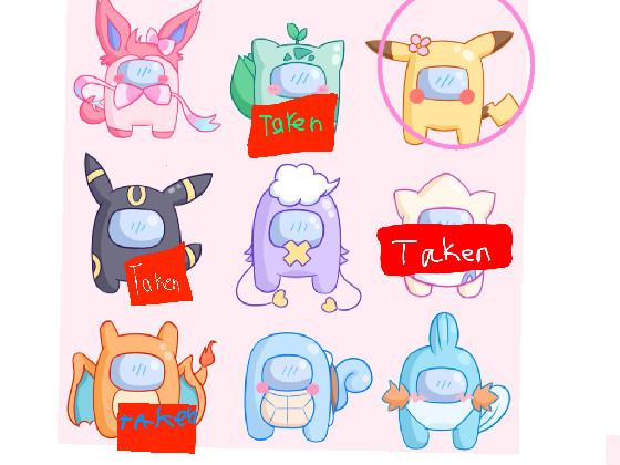 pick a pokemon 1 1 1