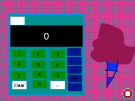 My cute 8 digit calculator