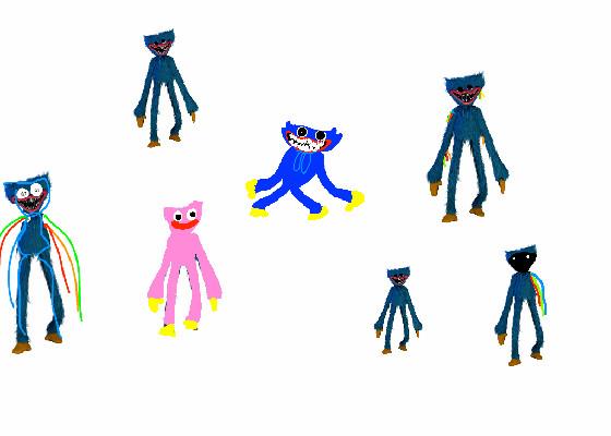 huggy wuggy in 7 types 3