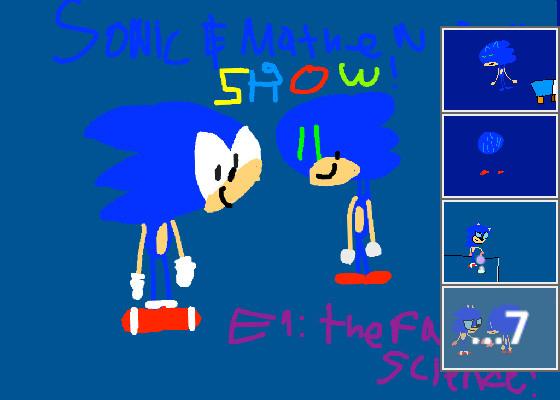 Sonic and Mathew Sonic show! E1