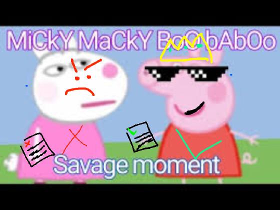 Mickey Mackey boo bah boo 1 1 1