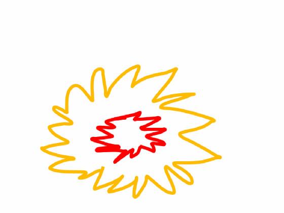 bomb fruit explodes