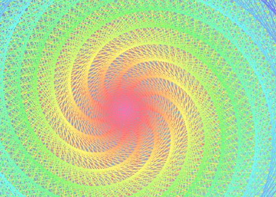 Spiraling art