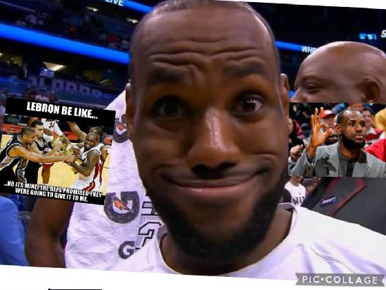 LeBron JAMES hehehaha 1 1