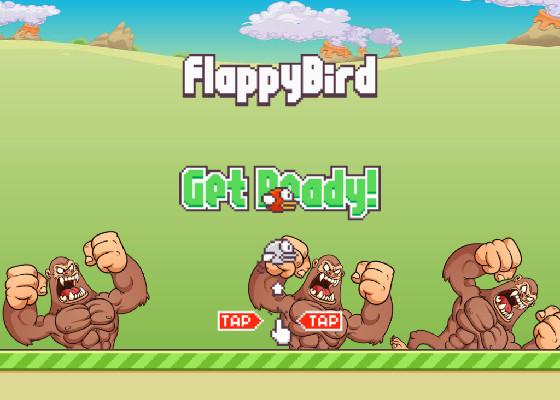 Flappy Bird monkey 