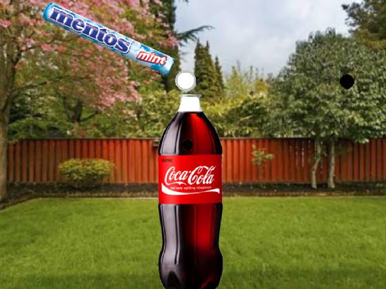 Mentos + Coca Cola