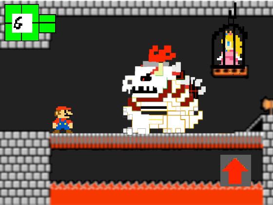 Mario is invincible to bowser
