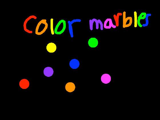 color marbles