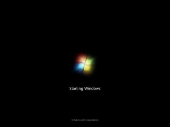 Windows 7 startup screen 1 1