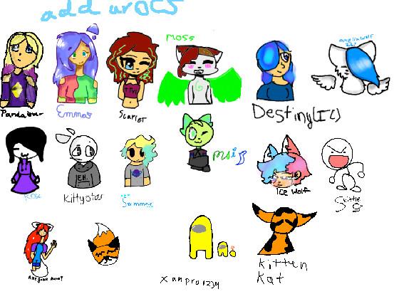 Add your oc’s! 1 1 1