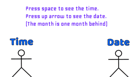 Time and date