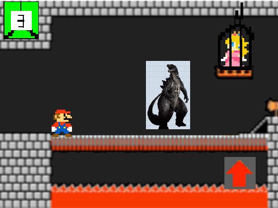 Mario vs Godzilla 