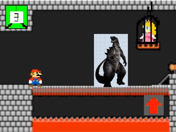 Mario vs Godzilla