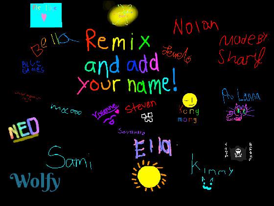 add your name (screensaver) 1 1 1 1 1
