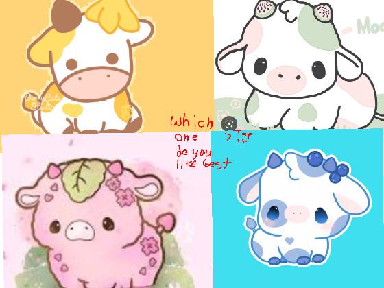 Which kawii cow?