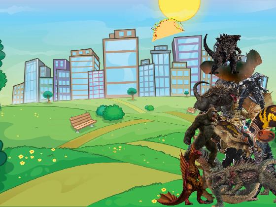 raining kaiju-sized tacos