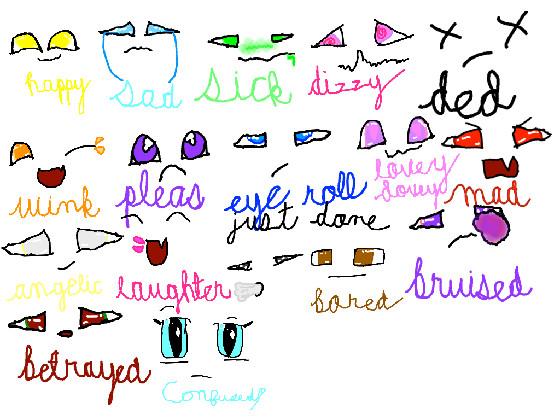 Face design things 1