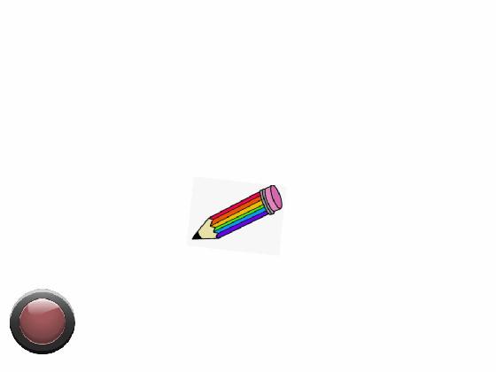 Rainbow pencil draw
